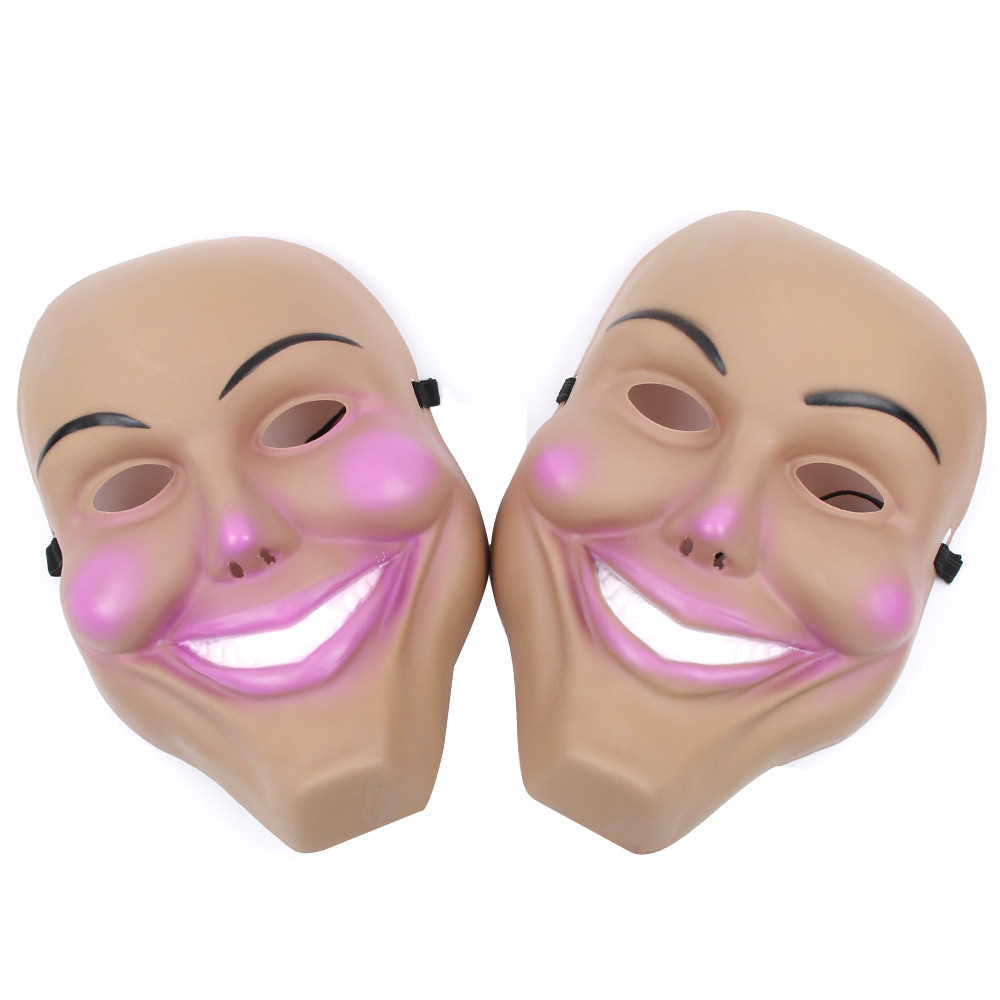 Led Purge Mask Halloween - 1 adet tasfiye maskesi Grin Halloween