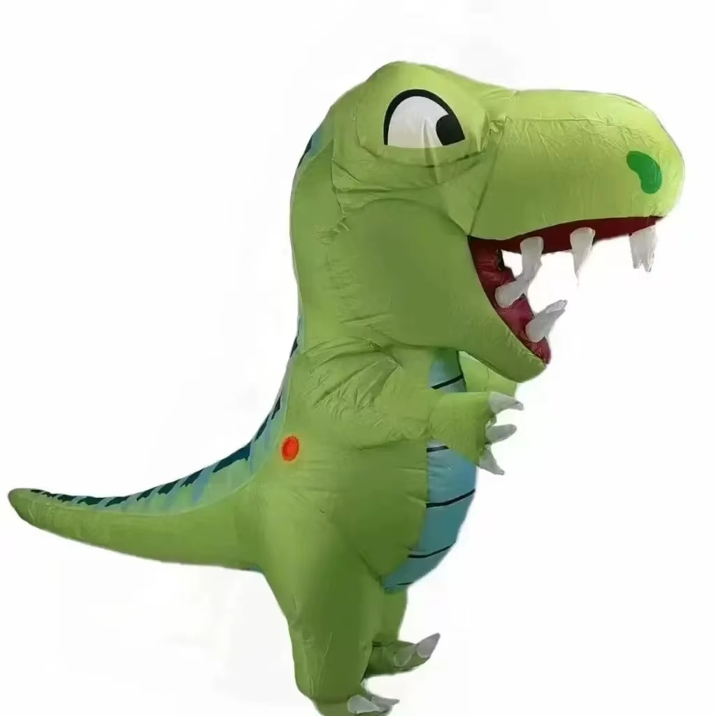Inflatable Dinosaur Costume Adult - Yetişkinler için Şişirilebilir Şişman Başlı Dinozor