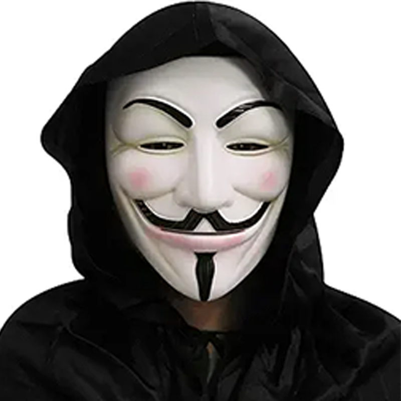 Led Purge Mask Halloween - Vendetta LED Maske Film Temalı Parti