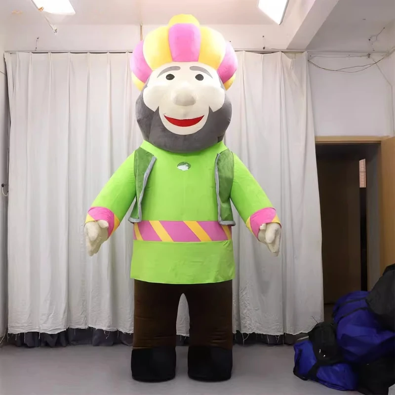 Costumes - Şişirilebilir Arap Maskotu Kostümü, Komik Sokak