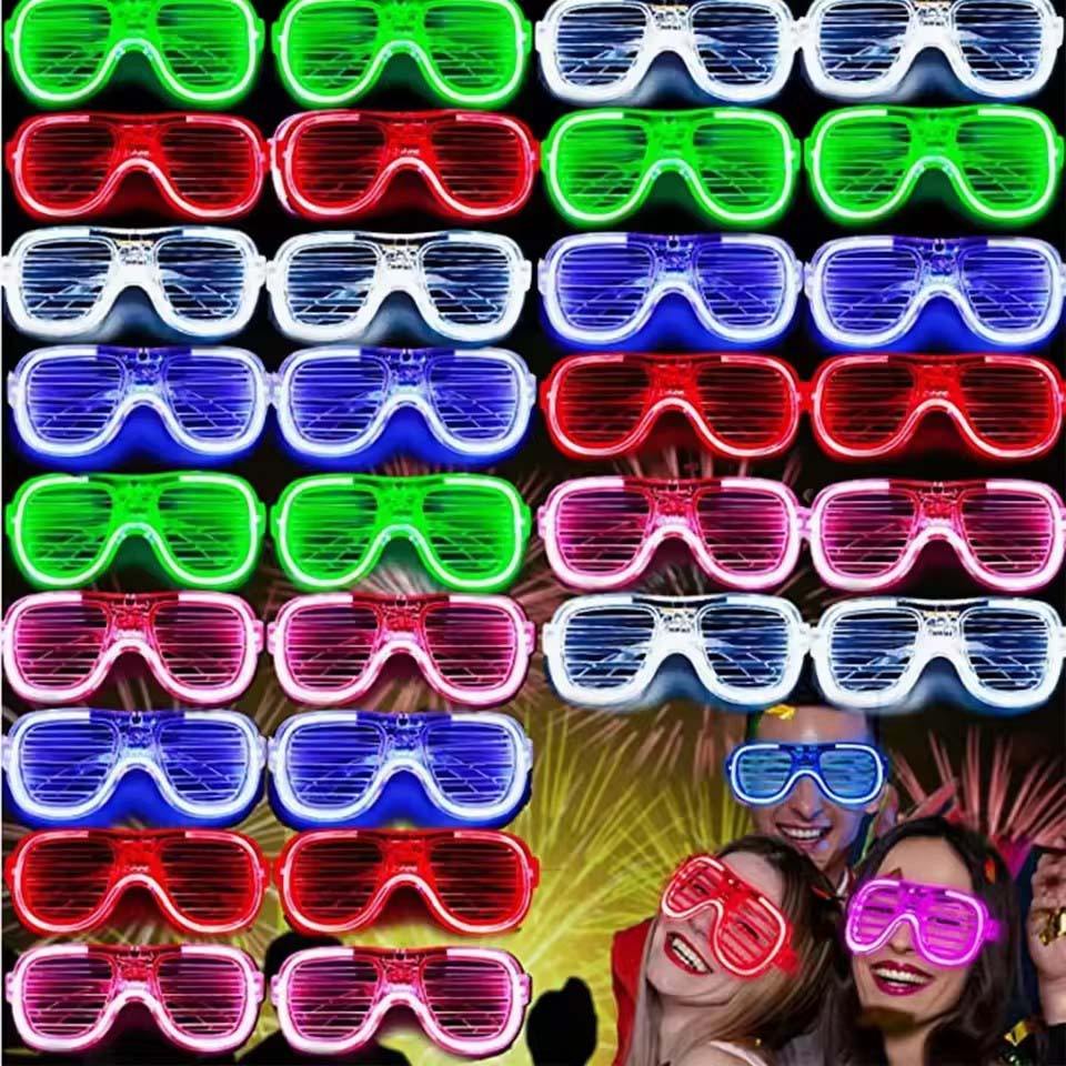 5-50 Adet Işıklı LED Gözlükler - Glow In The Dark Party Glasses incelemesi ve fiyatı