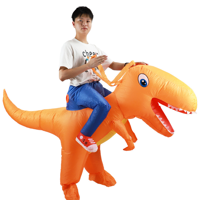 Yetişkin Sıcak Çocuklar Yeşil  - Inflatable Dinosaur Costume Adult incelemesi ve fiyatı