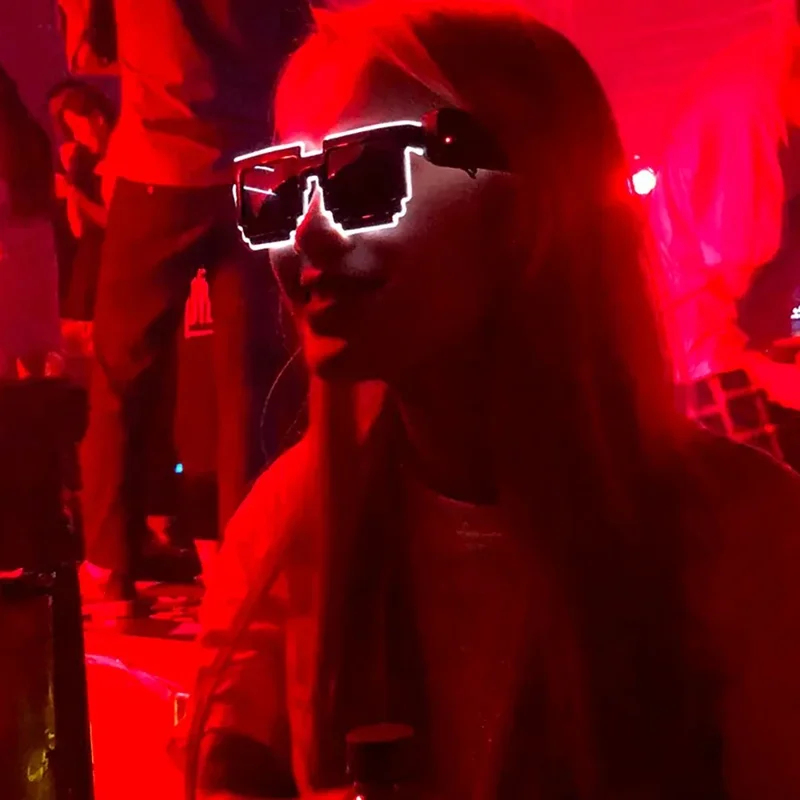 Kablosuz LED Işıklı Gözlükler, - Glow In The Dark Party Glasses incelemesi ve fiyatı