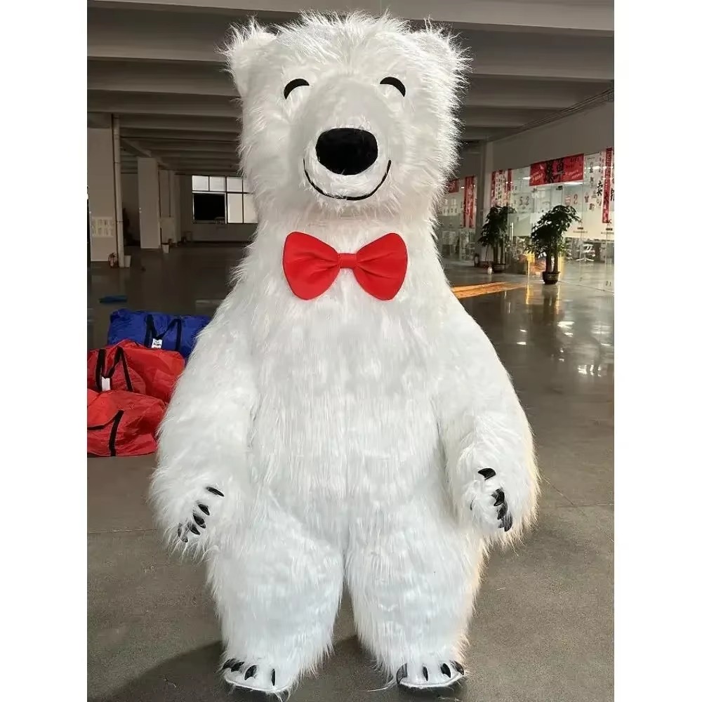 Dev Beyaz Kutup Maskotu Şişme  - Costumes incelemesi ve fiyatı