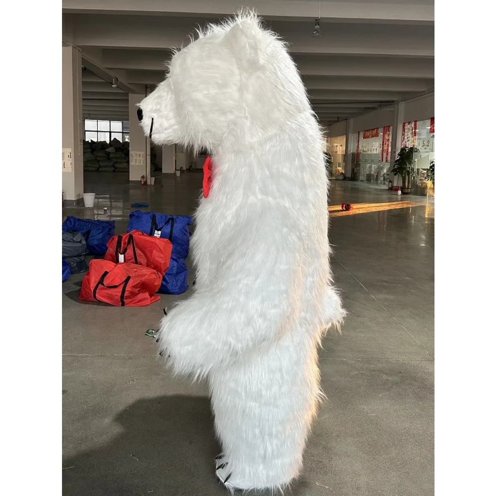 Dev Beyaz Kutup Maskotu Şişme  - Costumes incelemesi ve fiyatı