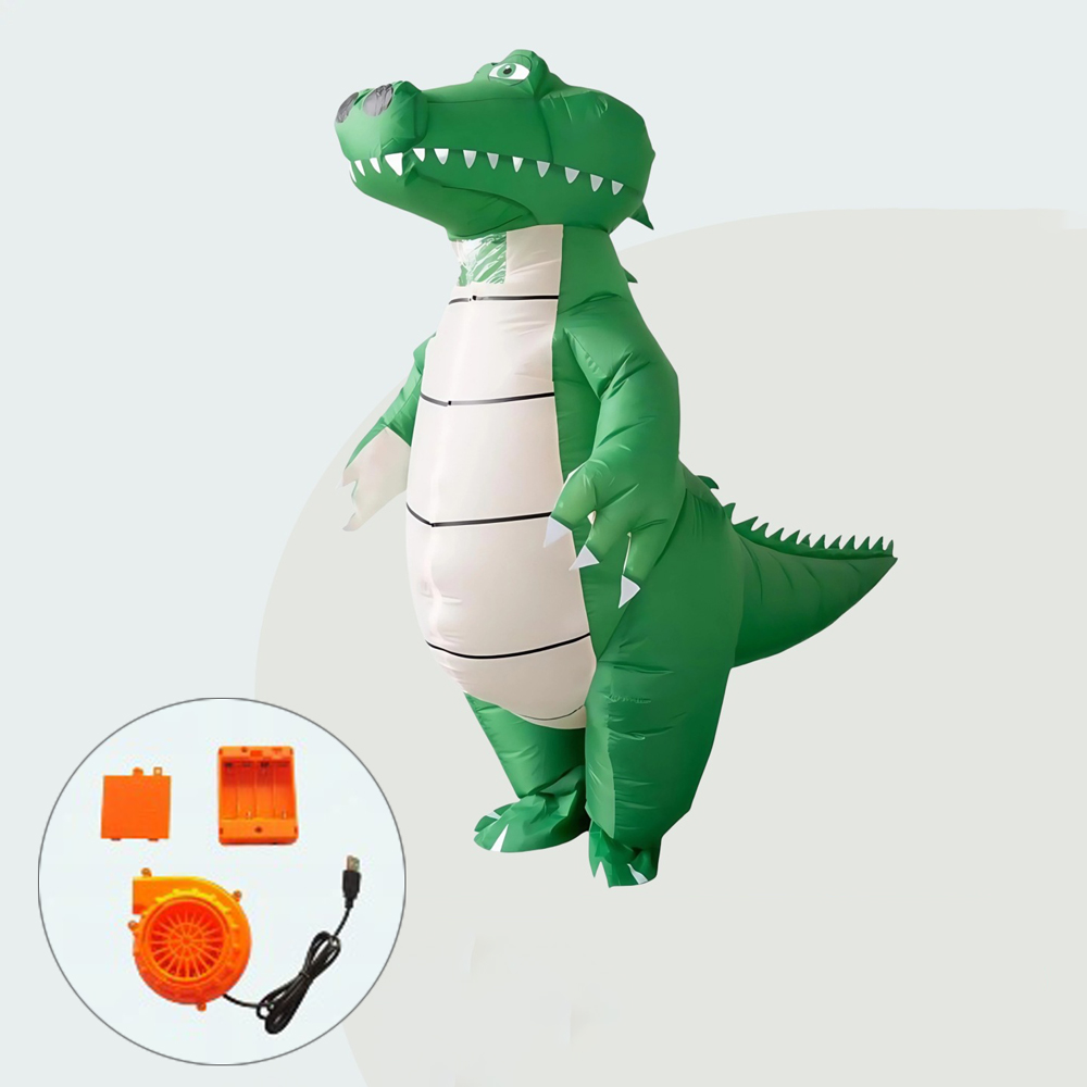 Anime Cadılar Bayramı Cosplay  - Inflatable Dinosaur Costume Adult incelemesi ve fiyatı