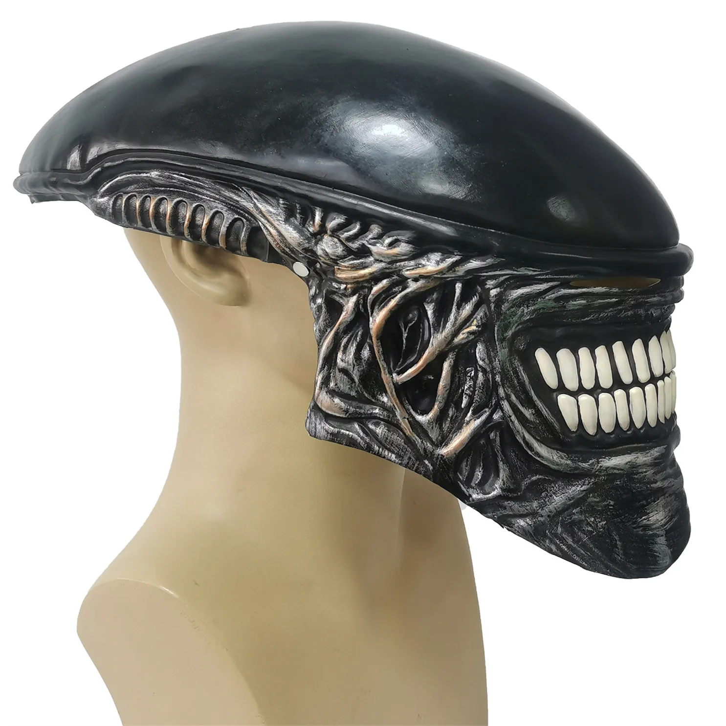Korkunç Maskeler, Uzaylı Avcıs - Latex Alien Mask Realistic incelemesi ve fiyatı
