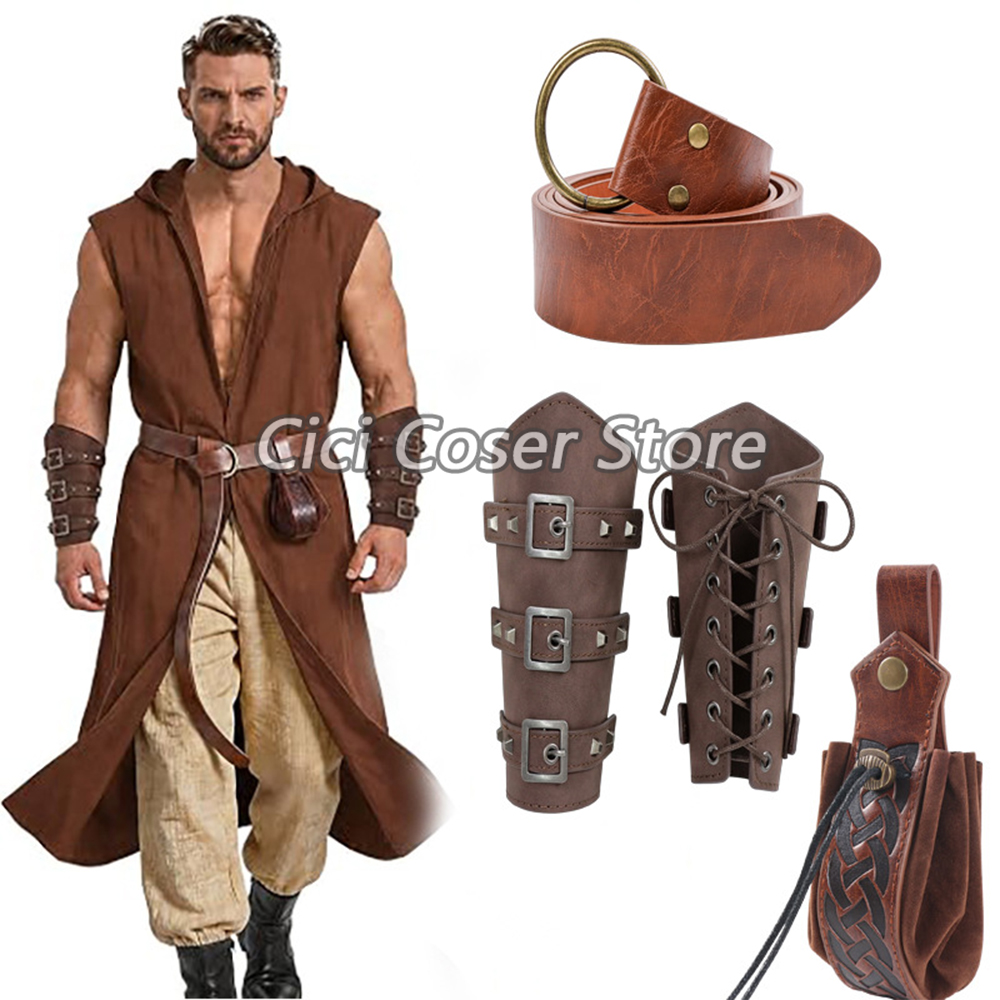 Orta Çağ PU Deri Kemer, Kol Ko - Costumes incelemesi ve fiyatı