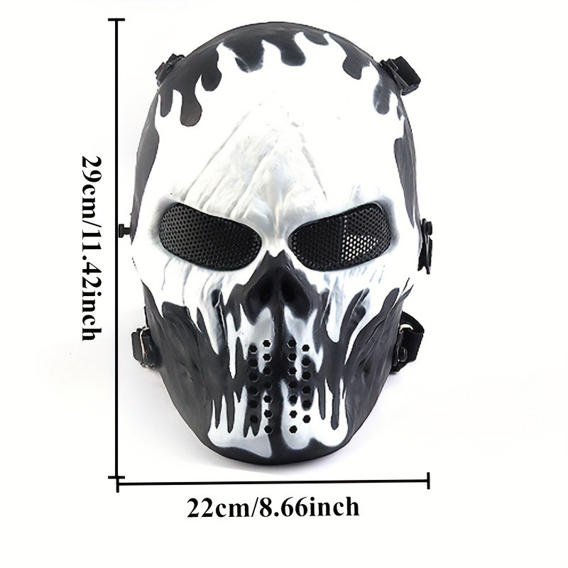 Erkek Kafatası Savaşçı Maskesi - Led Purge Mask Halloween incelemesi ve fiyatı