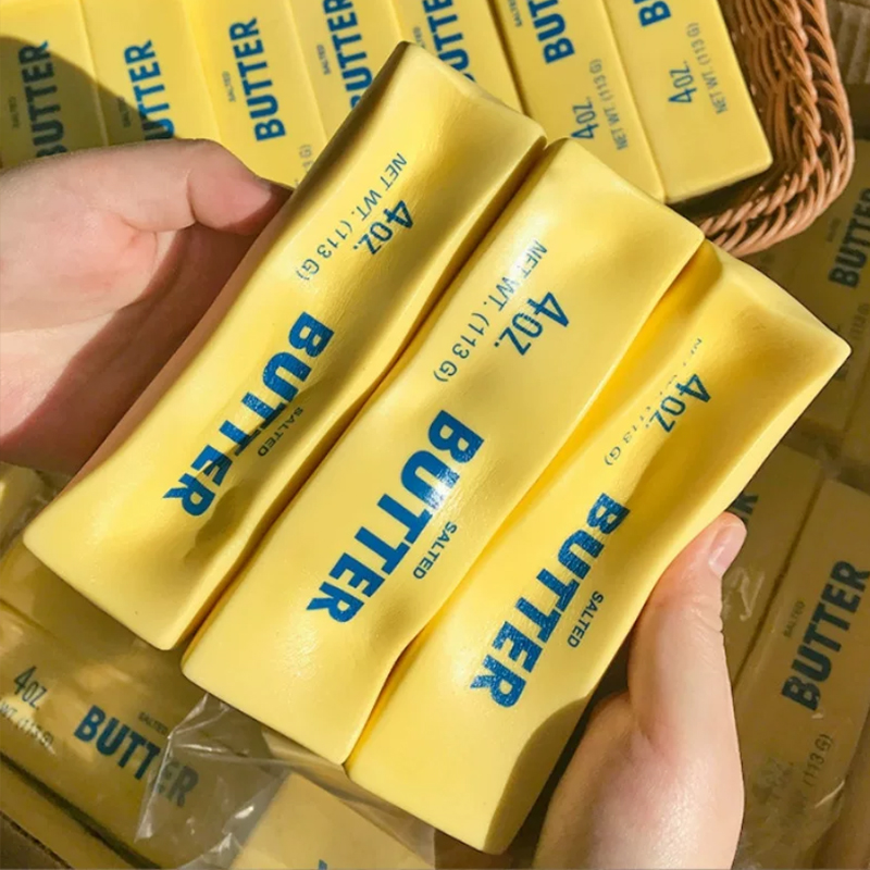 Yumuşak Tereyağı Şeklinde Stre - Novelty Gifts incelemesi ve fiyatı