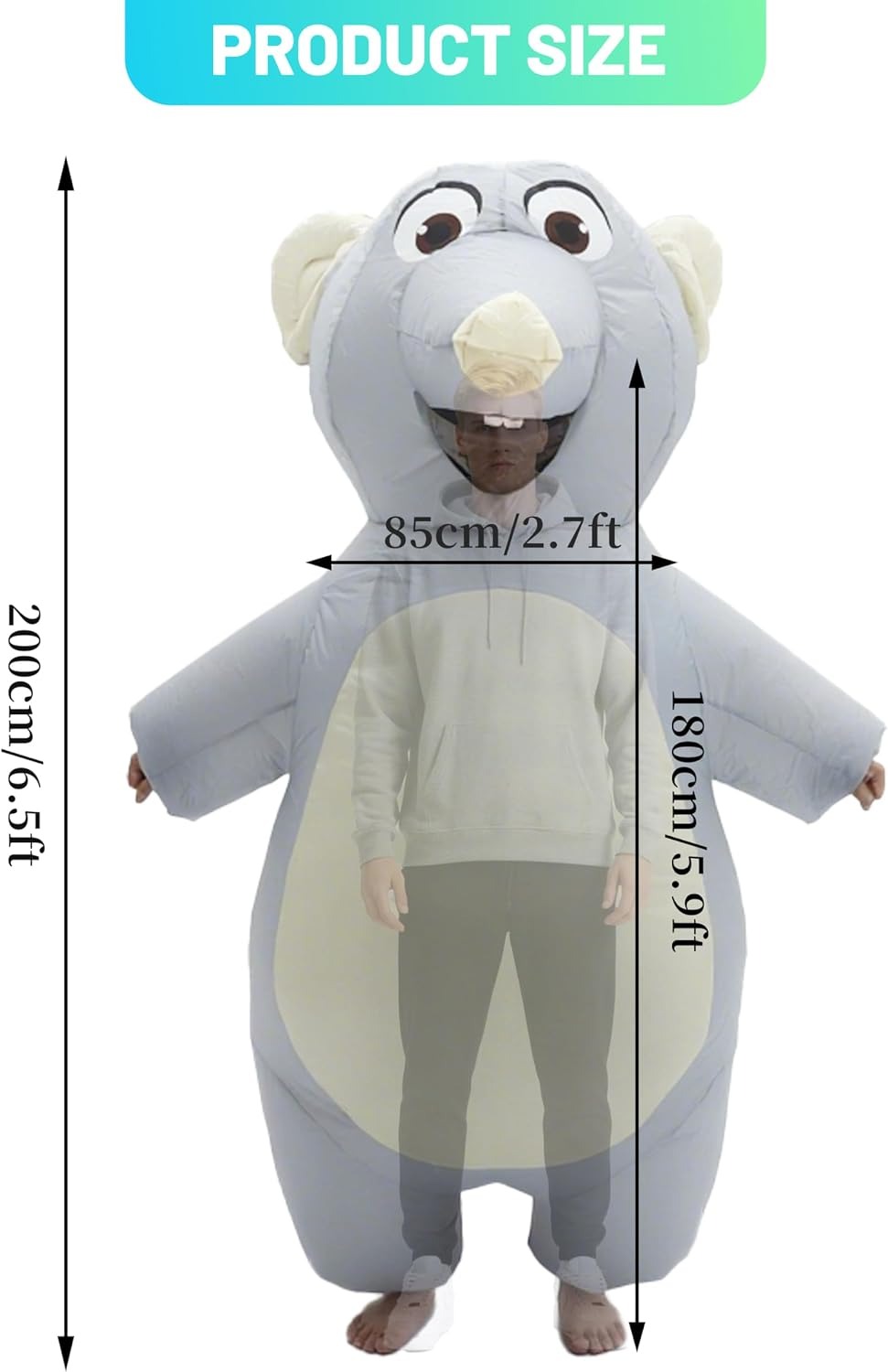 Yetişkinler için Şişirilebilir - Costumes incelemesi ve fiyatı