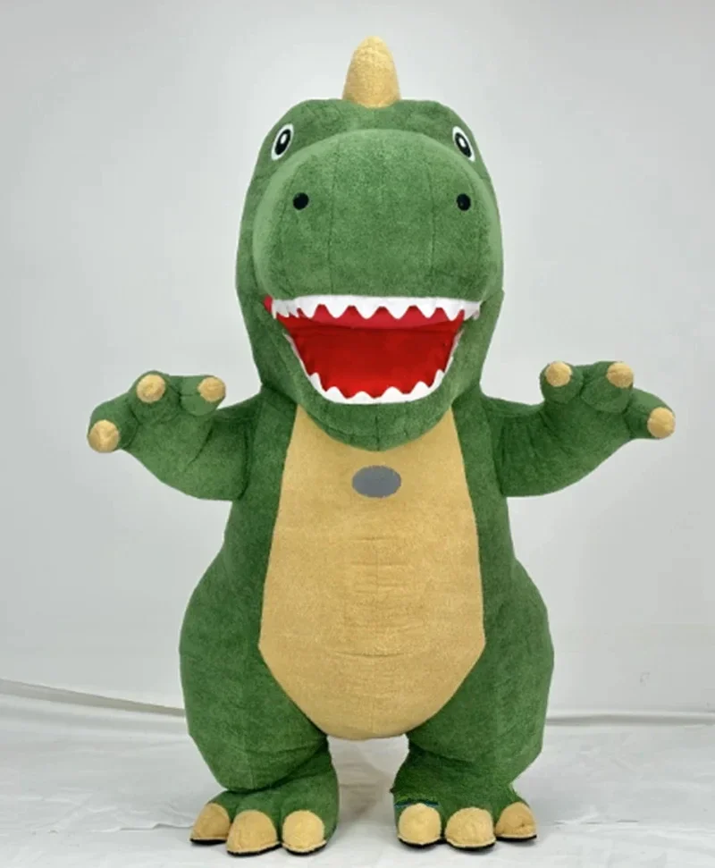 Dev Şişme Yeşil Dinozor Maskot - Inflatable Dinosaur Costume Adult incelemesi ve fiyatı