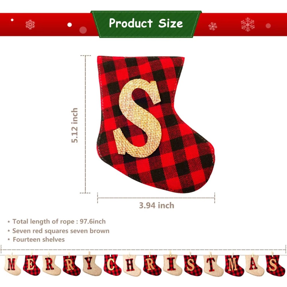 Çorap Şeklinde Noel Süsleri, Ş - Party Supplies incelemesi ve fiyatı
