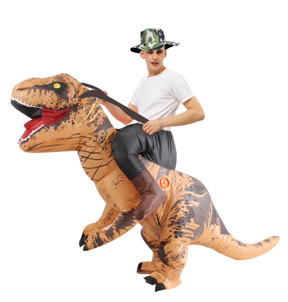 Yetişkin Komik Sürme Kahvereng - Inflatable Dinosaur Costume Adult incelemesi ve fiyatı